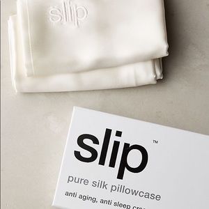 Slip Silk Pillowcase - Standard/Queen White